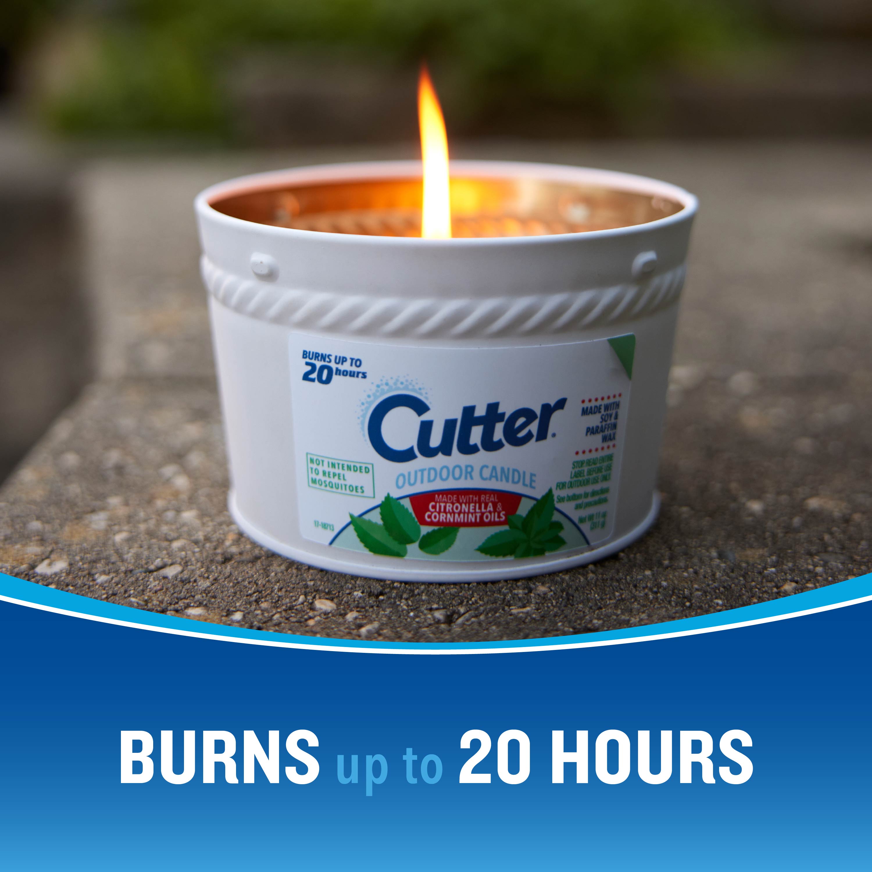 HG-97190 Outdoor Candle, 11 oz - Burns up to 20 Hours